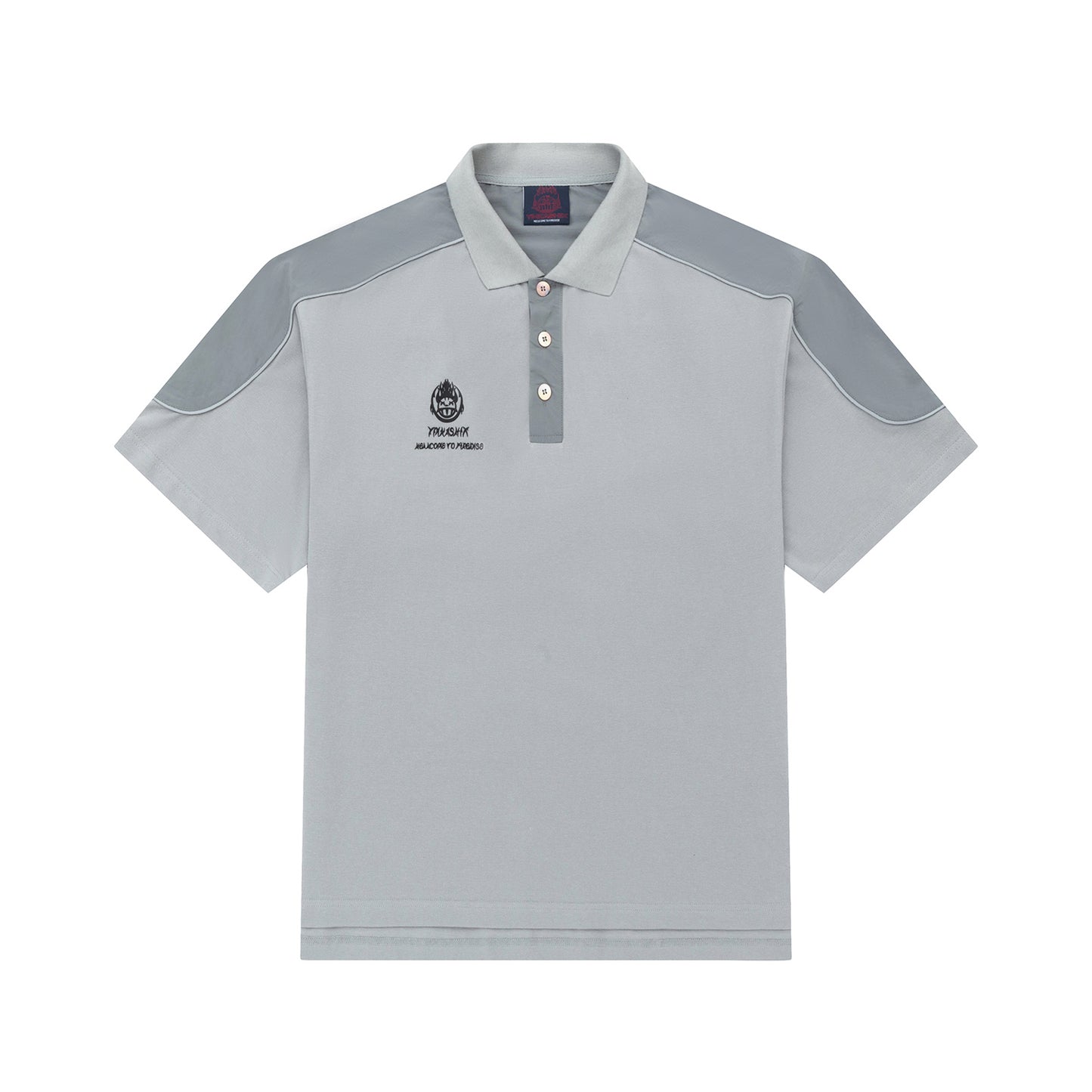 Polo shirt Hellcome, grey
